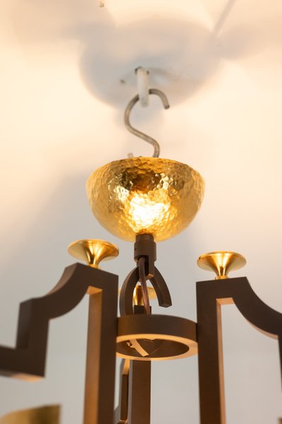 Neoclassical style "Osmond" lantern. Work of art craftsmanship. LS63824811M