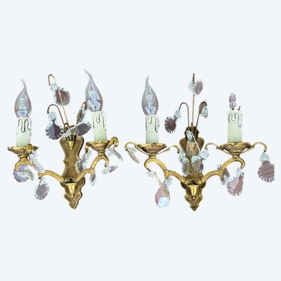 Paire d‘appliques