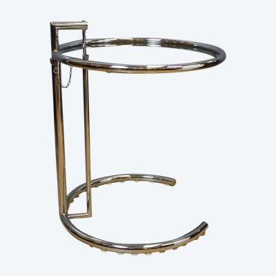 Table à Hauteur Réglable Dans Le Goût d'Eileen Gray