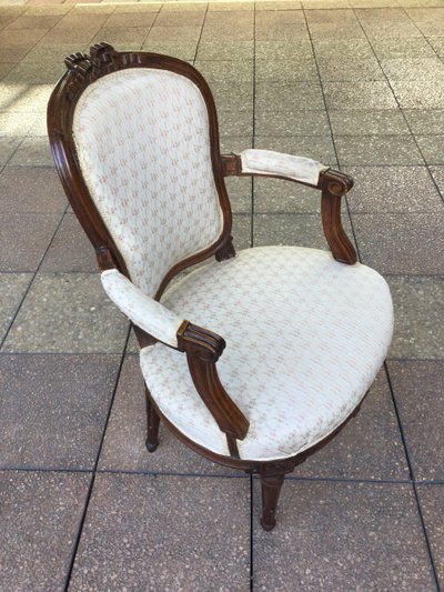 Un fauteuil du sud de la France d'époque XVIIIe siècle