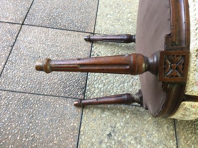 Un fauteuil du sud de la France d'époque XVIIIe siècle
