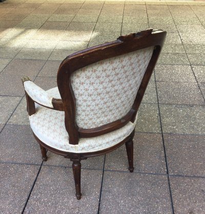 Un fauteuil du sud de la France d'époque XVIIIe siècle
