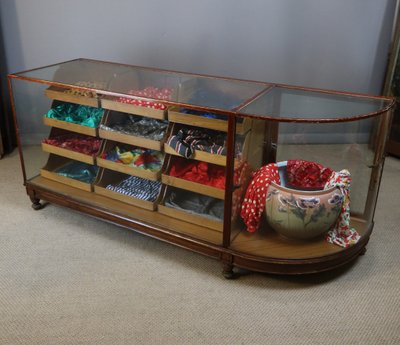 12-drawer store display case