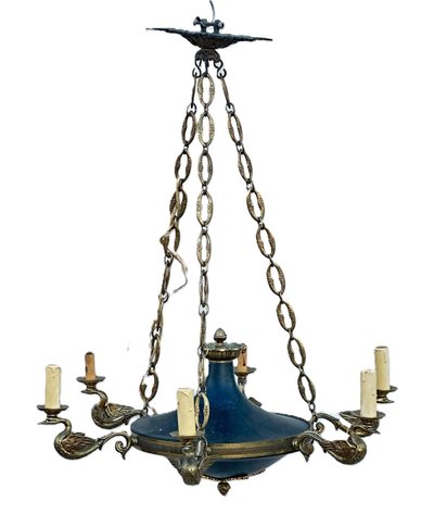 Lampadario in stile impero