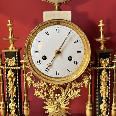 Portico clock, late 18th century