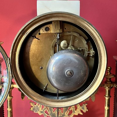 Portico clock, late 18th century