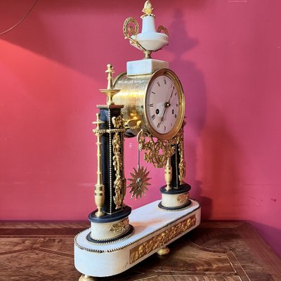 Portico clock, late 18th century