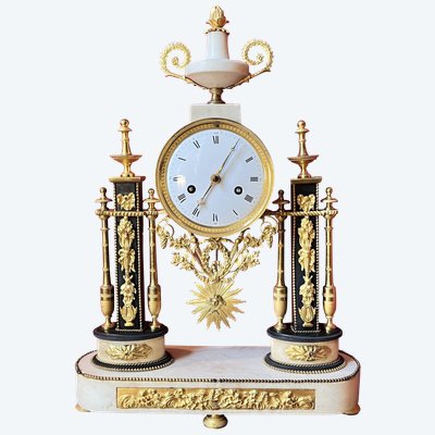 Portico clock, late 18th century