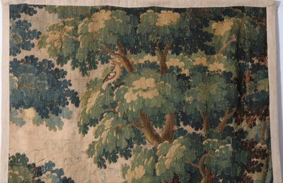  Verde con uccelli, arazzo di Aubusson, fine XVII-inizio XVIII secolo