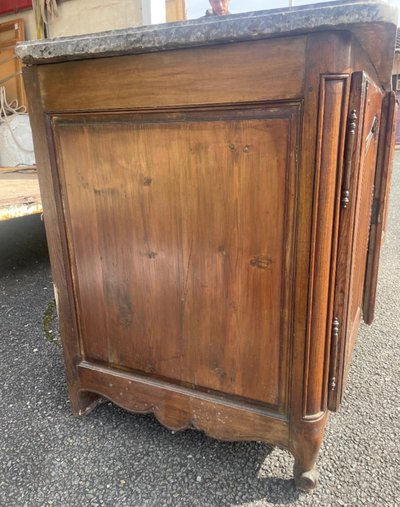 Louis XV Period Sideboard in Oak and Fir