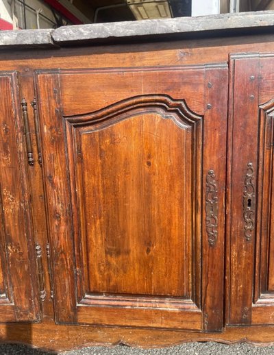 Louis XV Period Sideboard in Oak and Fir