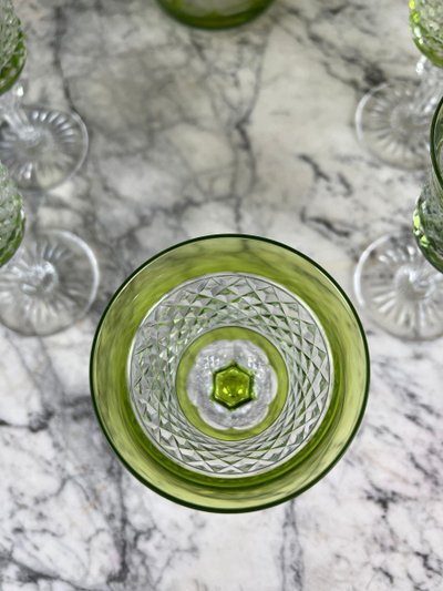 Crystal Liqueur Set 11 Glasses and 1 Carafe