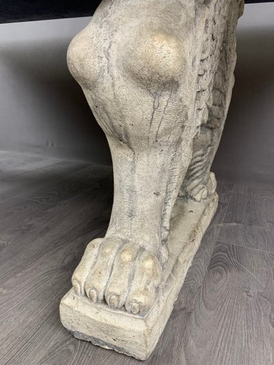 20th Century Marble Dining Table or Desk