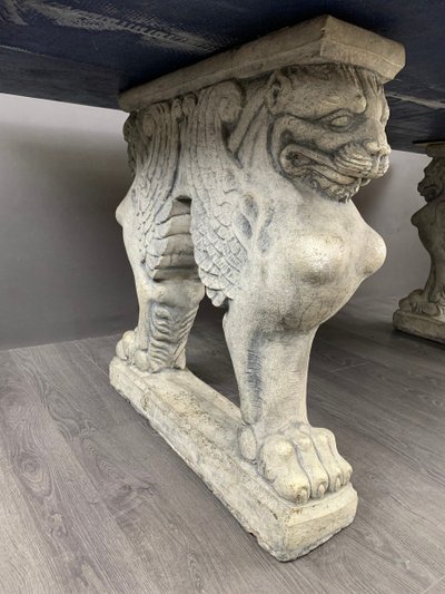 20th Century Marble Dining Table or Desk