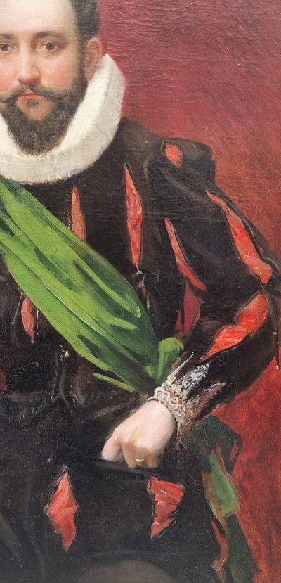 François Maurice LARD - Portrait of the actor Raphaël Duflos as Ruy Blas