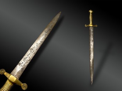 Spada da pompiere, modello 1855 - Francia - XIX secolo
