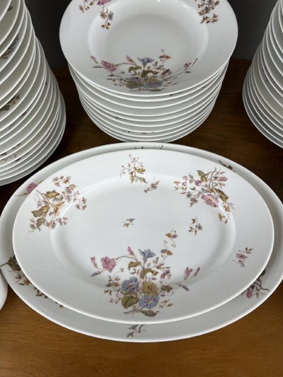 Service De Table En Porcelaine William Guérin & Co Fin XIXe Siècle