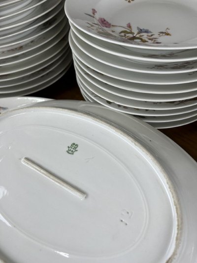 Service De Table En Porcelaine William Guérin & Co Fin XIXe Siècle