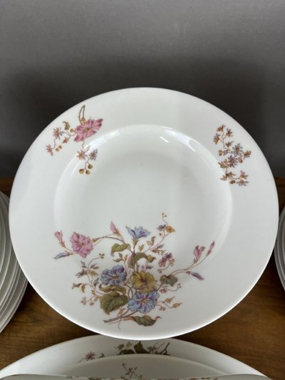 Service De Table En Porcelaine William Guérin & Co Fin XIXe Siècle