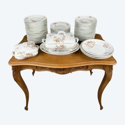 Service De Table En Porcelaine William Guérin & Co Fin XIXe Siècle