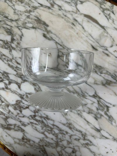 Coupe En Cristal Lalique France