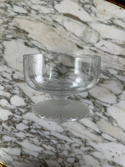 Coupe En Cristal Lalique France