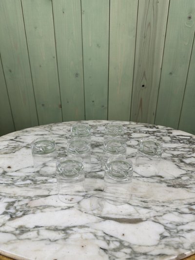 Set di bicchieri da cocktail Daum France del XX secolo