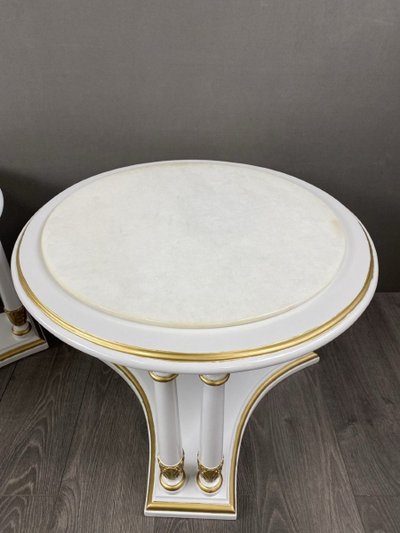 Paire De Tables D’appoint Style Néoclassique XXe Siècle