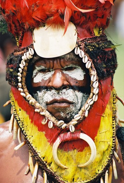 Ornement Corporel, Traditionnel, Art Tribal, Art Océanien, Océanie, Papouasie Nouvelle Guinée