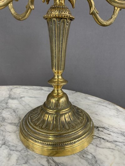 Candelabri in bronzo del XIX secolo