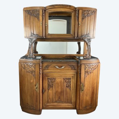 Buffet Art Nouveau De La Première Moitié Du XXe