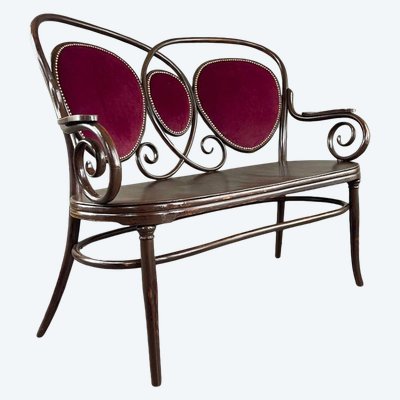 Canapé De Style Art Nouveau Par Thonet, XXe Siècle