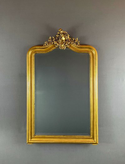 Specchio dorato Napoleone III, XIX secolo