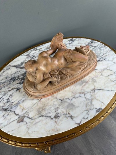 Sculpture En Terre Cuite Par François Théodore Devaulx (1808-1871), XIXe Siècle