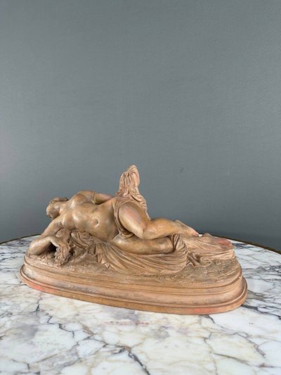 Sculpture En Terre Cuite Par François Théodore Devaulx (1808-1871), XIXe Siècle
