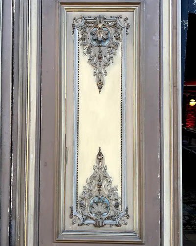 Coppia di porte con cornici Napoleone III 
