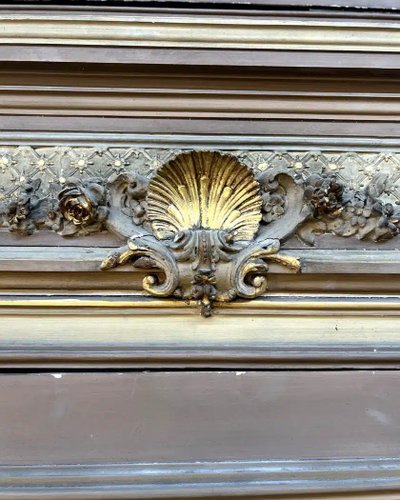 Coppia di porte con cornici Napoleone III 