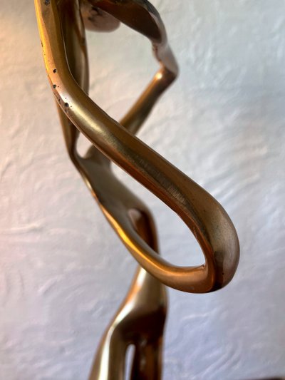 Scultura in bronzo "Il golfista"