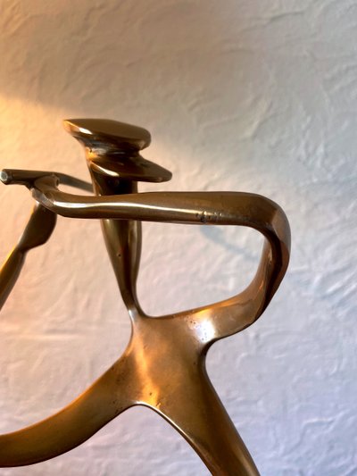Scultura in bronzo "Il golfista"