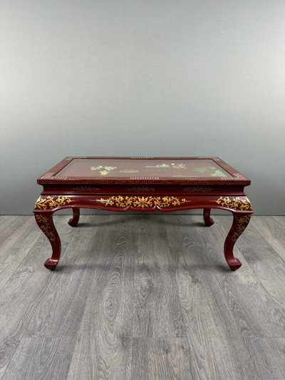 Table Basse Laquée , Style Chinois, XXe Siècle