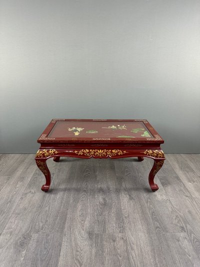 Table Basse Laquée , Style Chinois, XXe Siècle