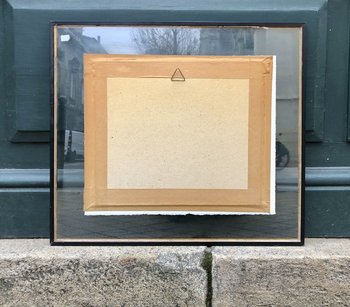 Etching with the Burin Bâtir Numbered, Dated 1989 and Signed Philippe Mohlitz (1941 - 2019)
