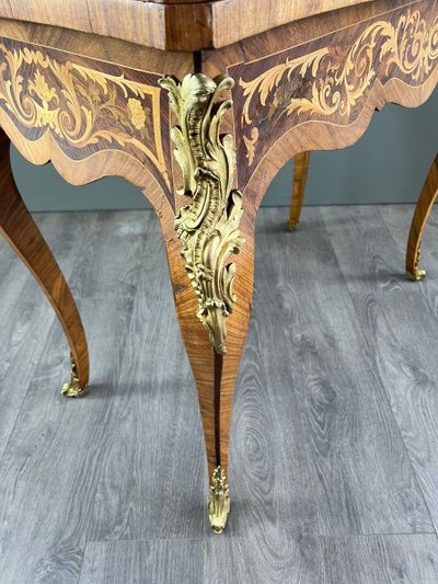 Table à Jeu , Style Louis XV, XIXe Siècle