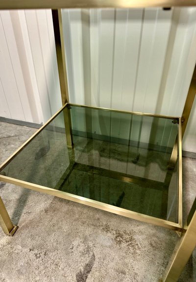 Pair of Guy LEFÈVRE side tables, 1970s