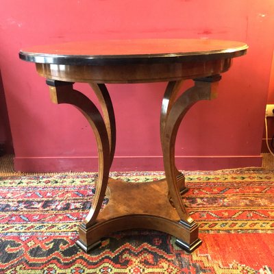 Early 19th century pedestal table attributed to J.J. Chapuis