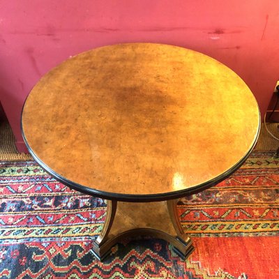 Early 19th century pedestal table attributed to J.J. Chapuis