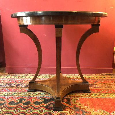 Early 19th century pedestal table attributed to J.J. Chapuis