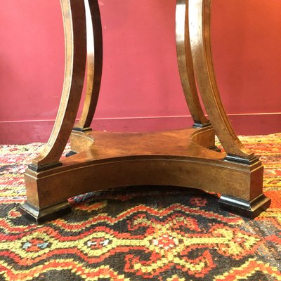 Early 19th century pedestal table attributed to J.J. Chapuis