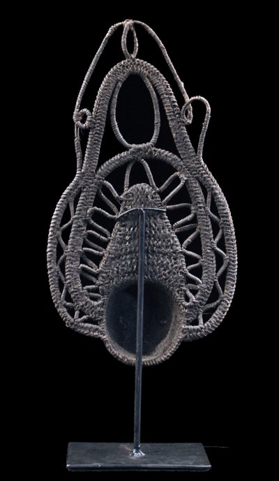Maschera di yam, arte tribale, arte dell'Oceania, cesteria, Papua Nuova Guinea, arte dell'Oceania