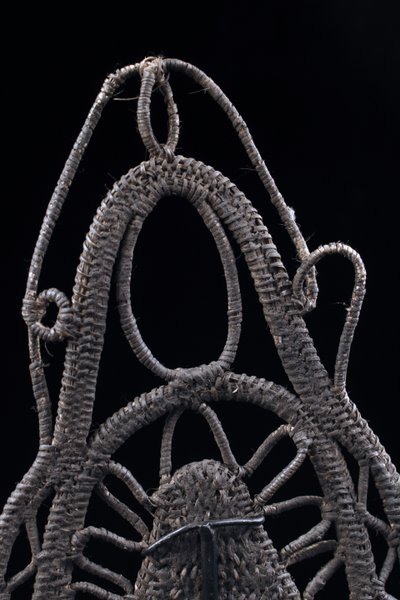 Maschera di yam, arte tribale, arte dell'Oceania, cesteria, Papua Nuova Guinea, arte dell'Oceania